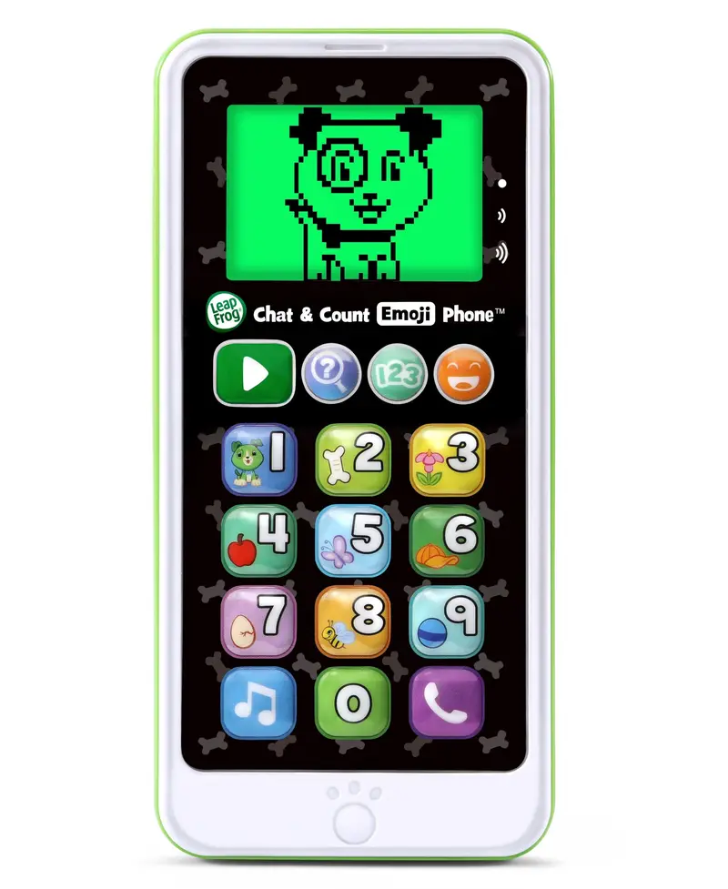 LeapFrog Chat & Count Emoji Phone – Interactive Learning Smartphone for Early Math Skills