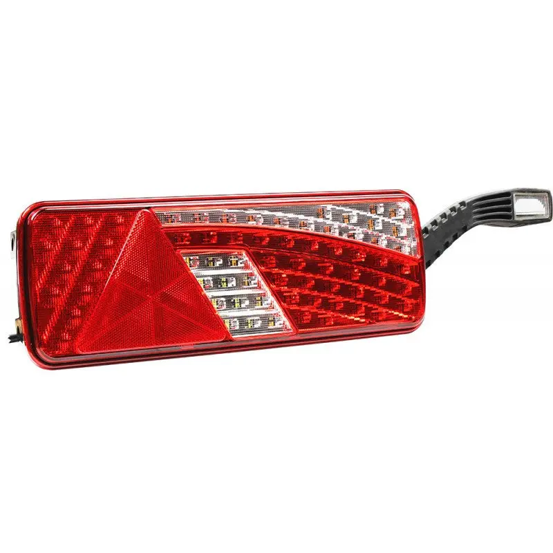 LED Trailer Lamp with Integrated Outline Marker for Enhanced Contour Visibility