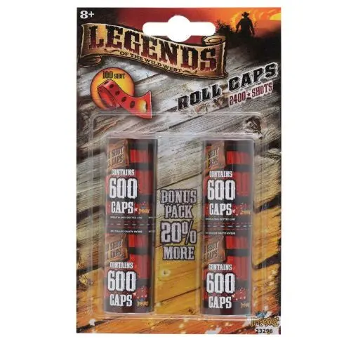 Legends 2400-Shot Cap Roll – Classic Cap Gun Ammunition
