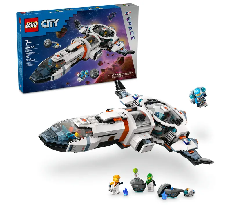 LEGO City Galactic Spaceship – 717-Piece Modular Interstellar Build