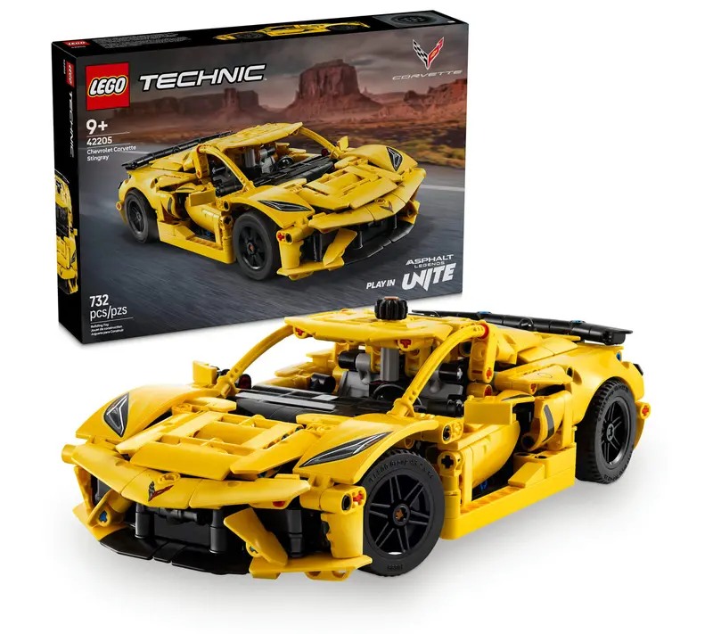 LEGO Technic Chevrolet Corvette Stingray – 732-Piece Advanced Build Model