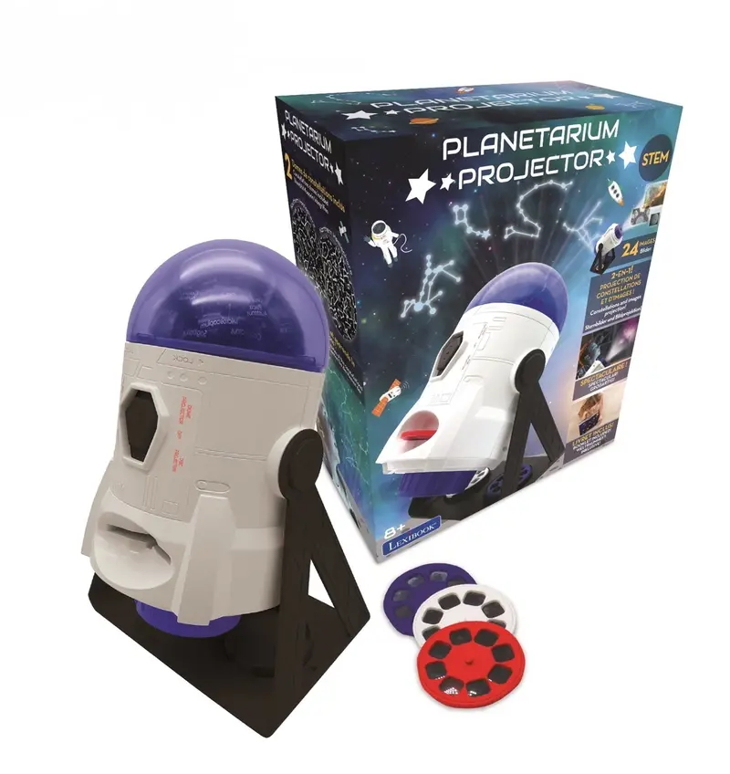 Lexibook 360 Planetarium Projector – Interactive Starry Sky & Space Display
