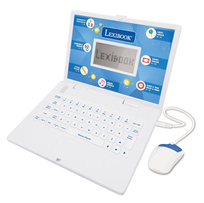 Lexibook Bilingual Educational Laptop – Dual-Language Learning Device for Kids