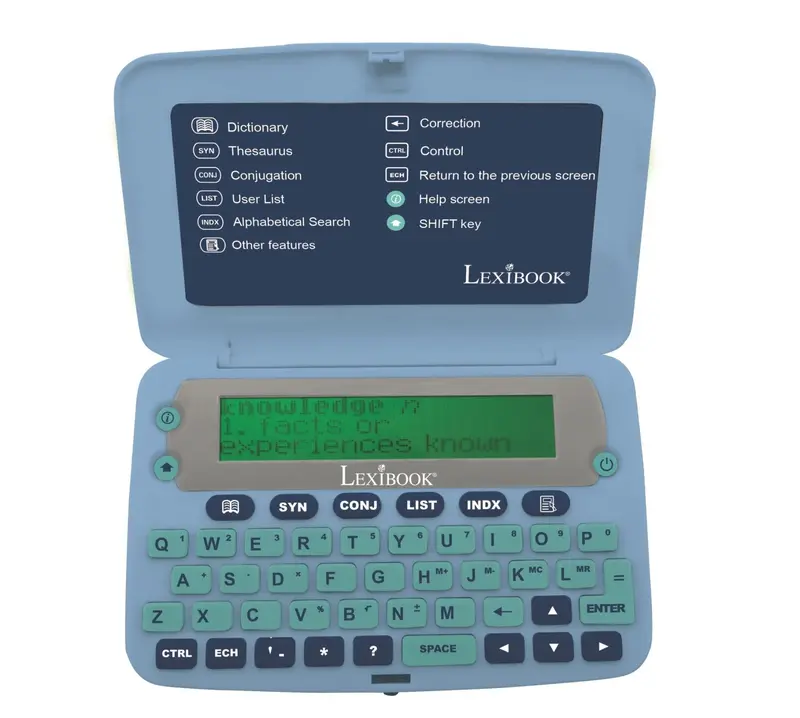 Lexibook Compact English Electronic Dictionary – Portable Language Learning Tool