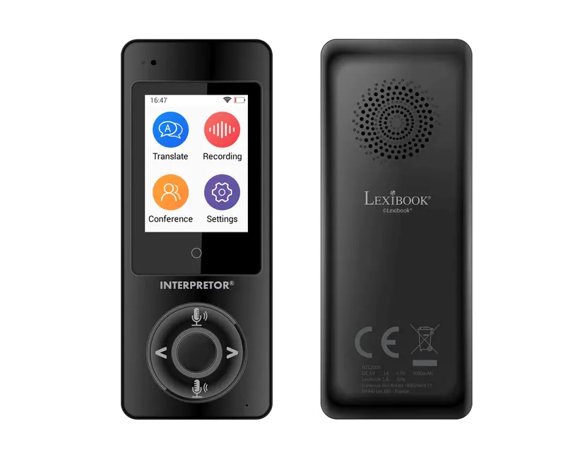 Lexibook Interpretor Translator – Portable Speech-to-Text Language Tool