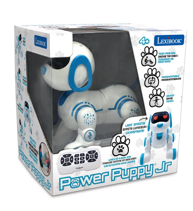 Lexibook Power Puppy Mini Robotic Dog – Interactive Companion Toy