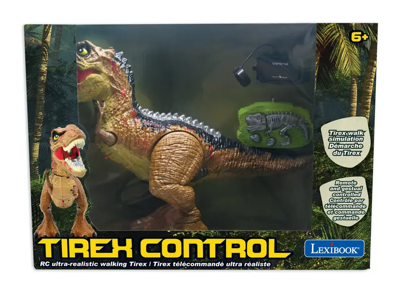 Lexibook RC Tirex Dinosaur – Lifelike Movement and Sound Toy