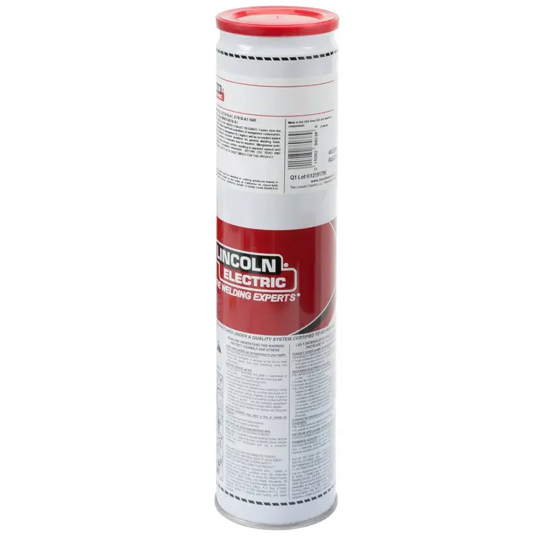 Lincoln Excalibur 316/316L Smaw Stick Electrode – 3/32" × 12", 8 Lb Easy-Open Can (Model Ed033110) 1