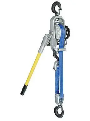 Little Mule 322C 1.5-Ton Lineman Hoist with Extended Handle