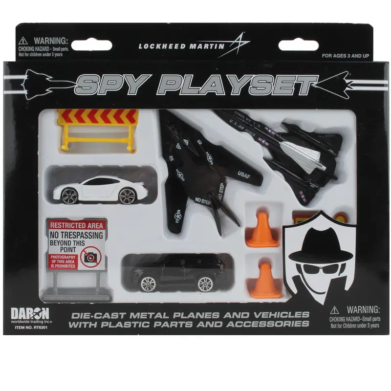 Lockheed Martin Ultimate Spy Playset – Die-Cast Vehicle Adventure Kit