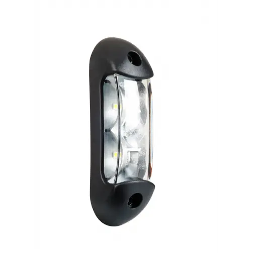 Low-Profile LED Outline Marker Lamp with Integrated Flush-Mount Brackets