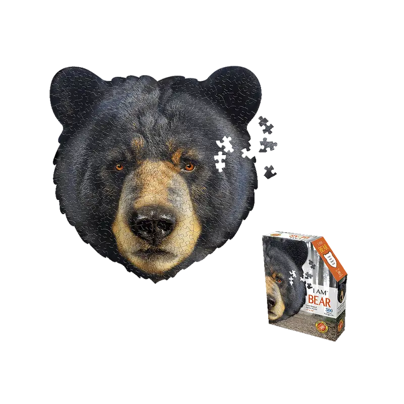 Madd Capp Bear Silhouette 300-Piece Educational Jigsaw Puzzle