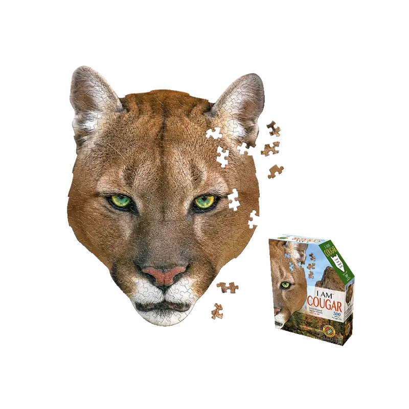 Madd Capp I AM COUGAR Jigsaw Puzzle – 300-Piece Wildlife-Themed Challenge