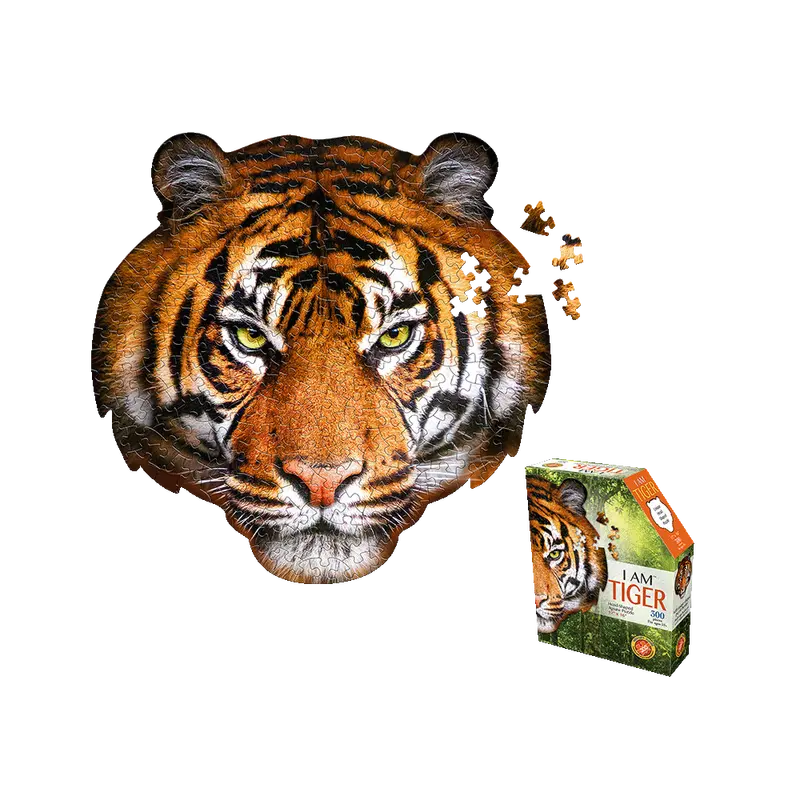 Madd Capp I AM TIGER Jigsaw Puzzle – 300-Piece Animal-Themed Challenge