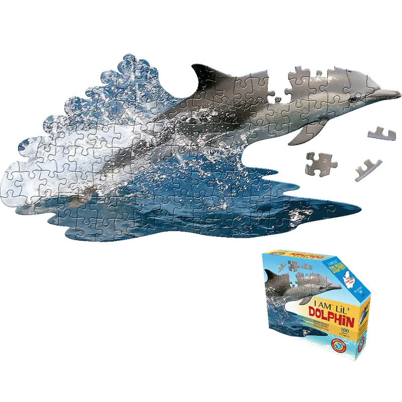 Madd Capp Playful Dolphin 100-Piece Children’s Jigsaw Puzzle