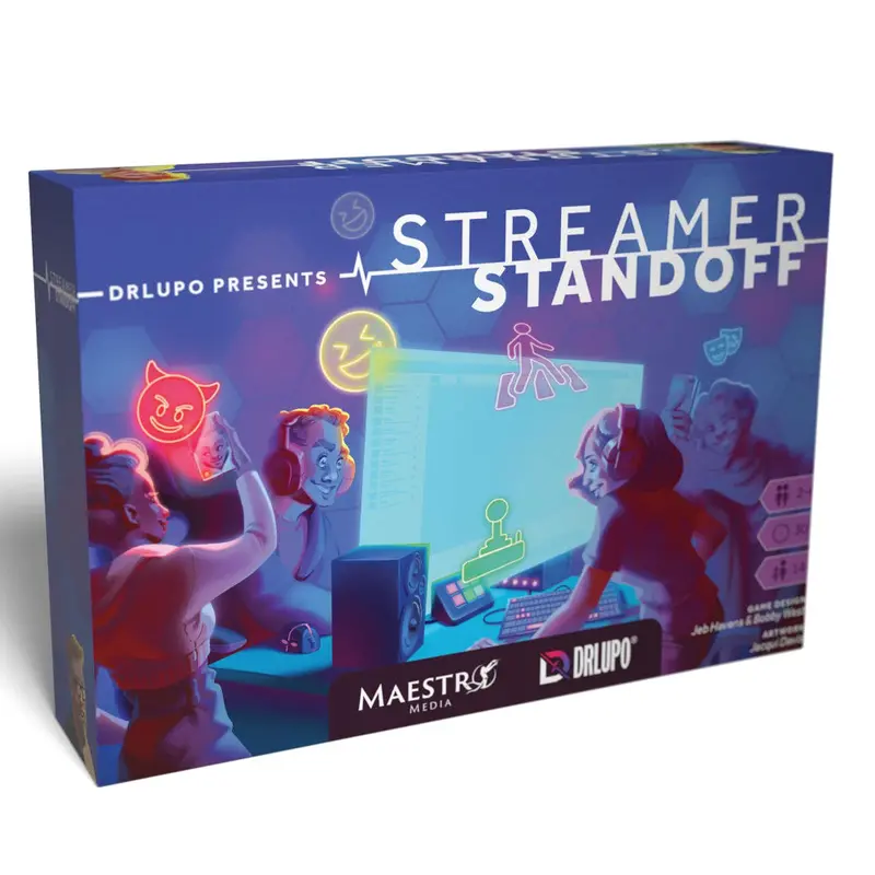Maestro Media: Streamer Standoff – Competitive Strategy Board Game for Ages 10+