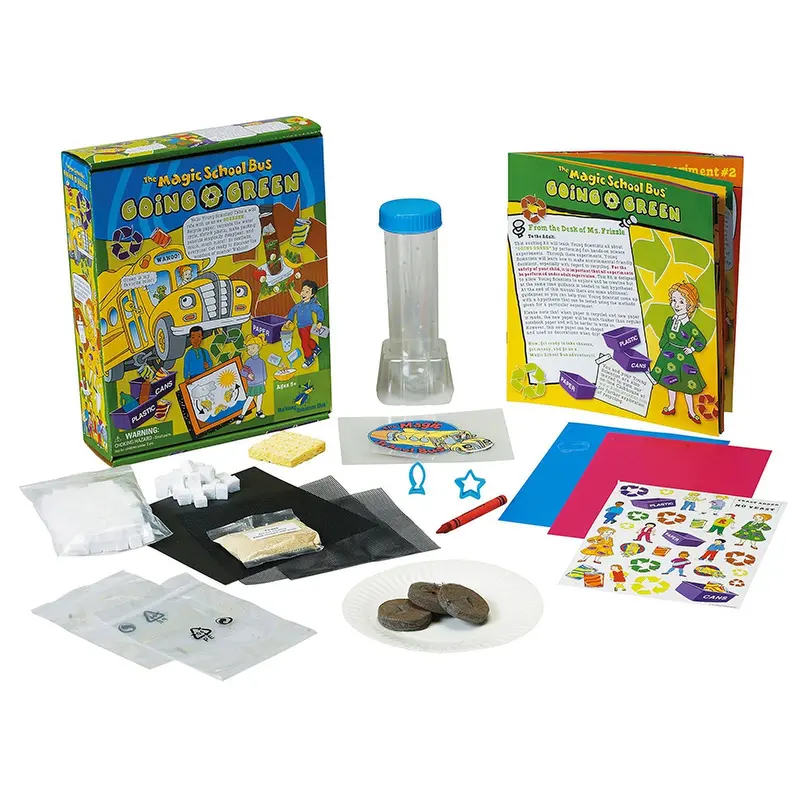 Magic School Bus Environmental Science Kit: Go Green Learning Activity Set
