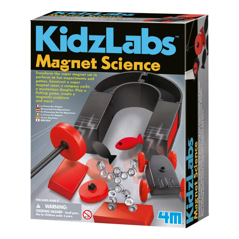 Magnet Science Kit – Exploratory Magnetic Forces Experiment Set