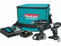 Makita CX200RB 18V 2-Piece Cordless Tool Combo Kit