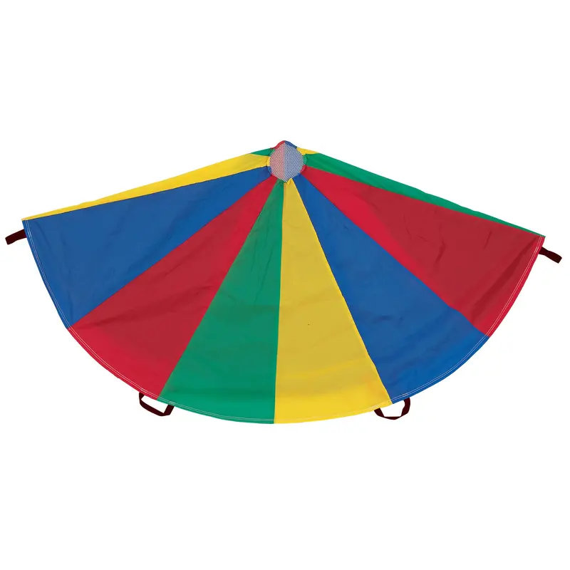 Martin Sports 24-Foot Multi-Color Parachute – 20-Handle Play Equipment