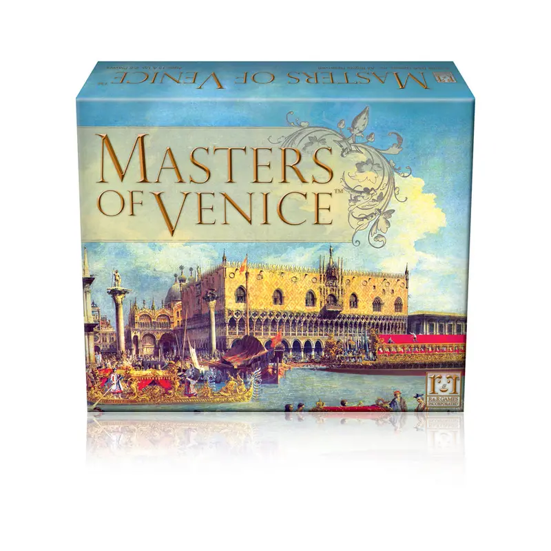 Masters of Venice Deluxe – Economic Strategy Board Game with Rich Thematic Depth