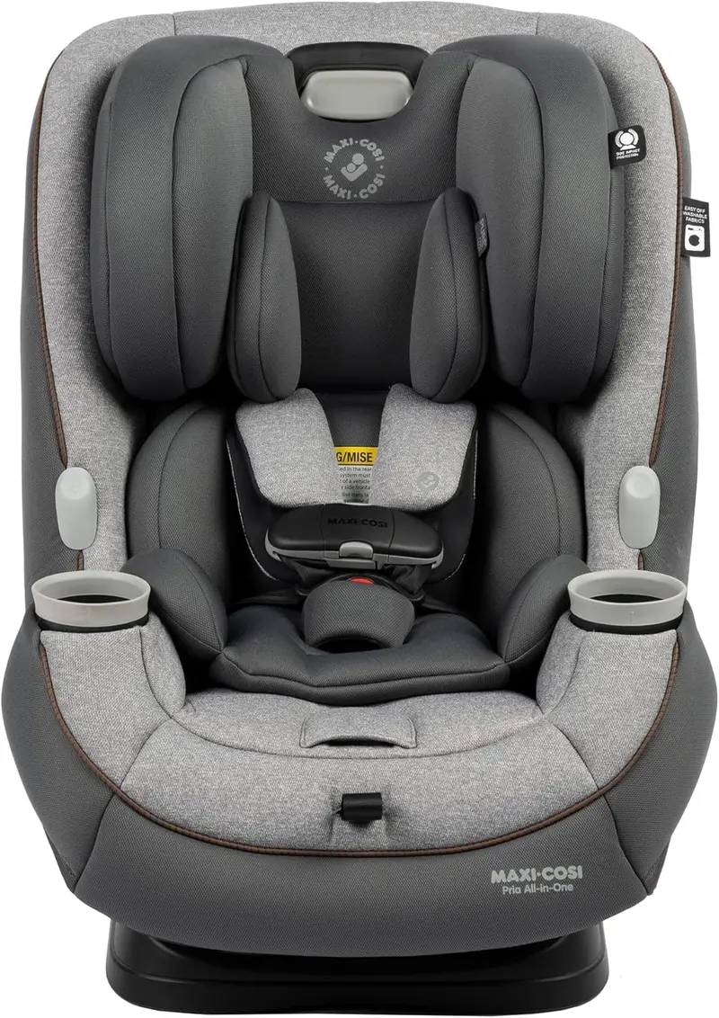 Maxi-Cosi Pria All-in-One Car Seat – Premium Urban Wonder Convertible Seat for Infants to Toddlers