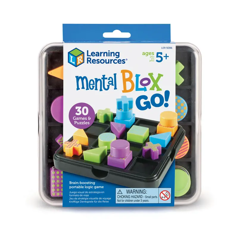 Mental Blox Go! – Compact Travel-Friendly Logic Puzzle Game for Kids