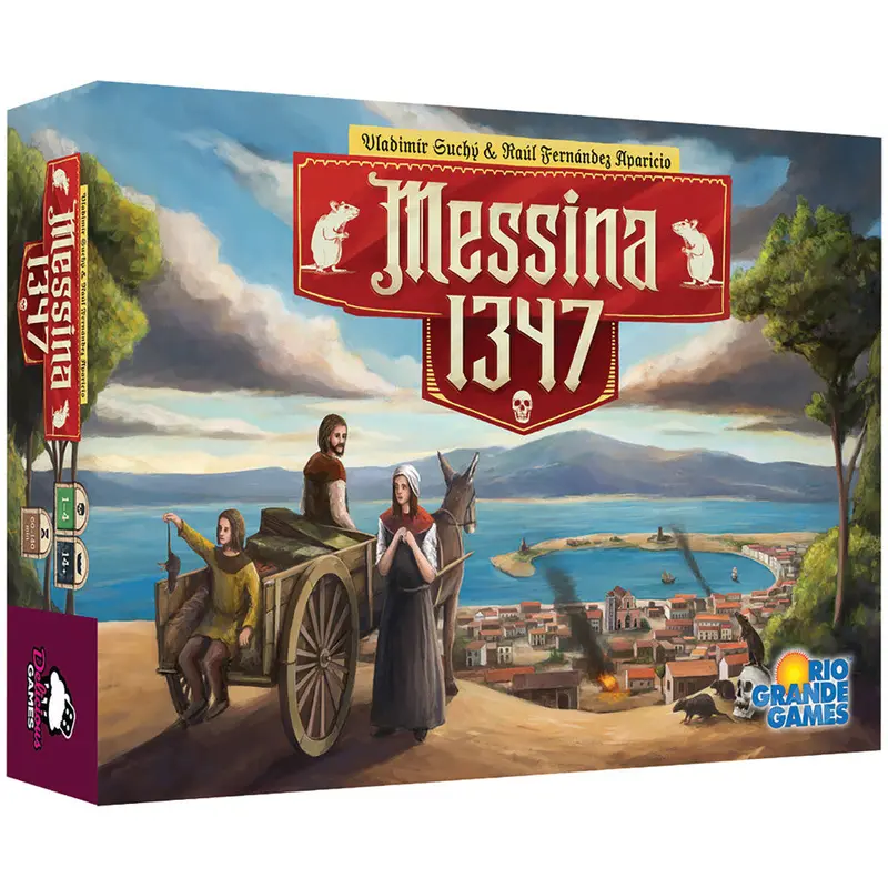 Messina 1347 – Historical Strategy Board Game Set in Medieval Sicily