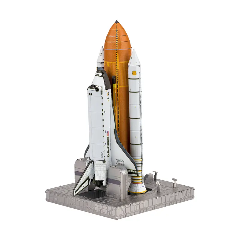 Metal Earth ICONX Space Shuttle Launch – 3D Metallic Aerospace Model
