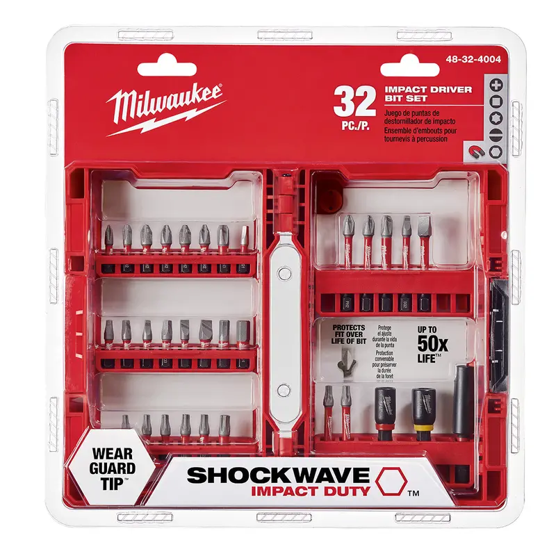 Milwaukee 32-Piece Impact Driver Bit Set