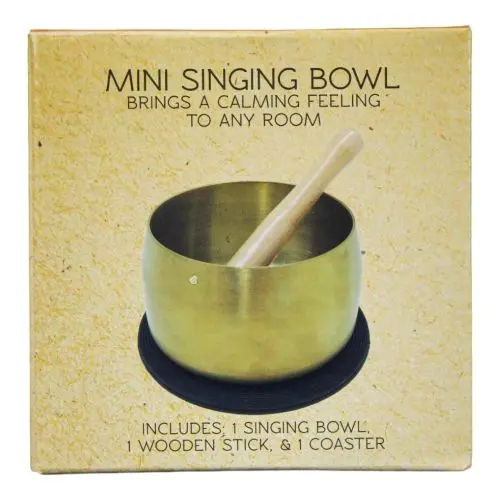 Mini Tibetan Singing Bowl Set – Harmonizing Meditation & Sound Healing Kit