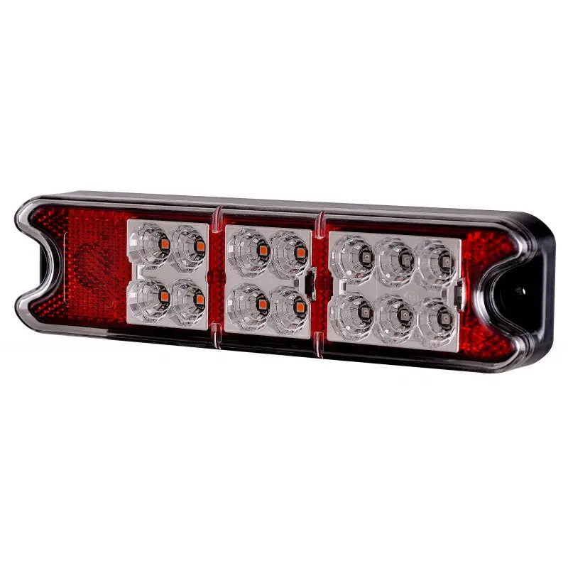 Miniature LED Trailer Lamp: Stop, Tail & Indicator Combo