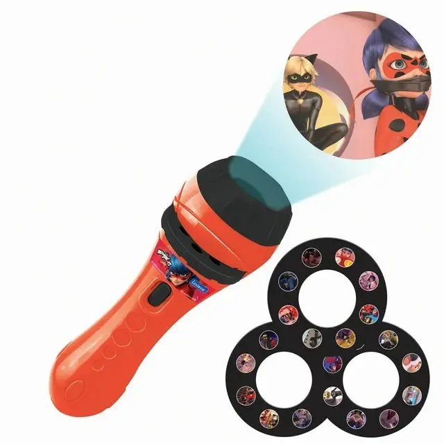 Miraculous Ladybug Story Projector by Lexibook – LED Torchlight with Interactive Storytelling Features