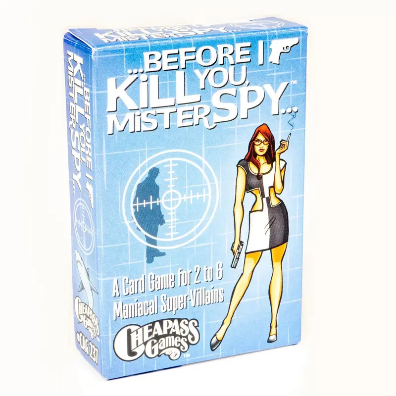 Mister Spy Card Game – Strategic Espionage Deck by Cheapass Games