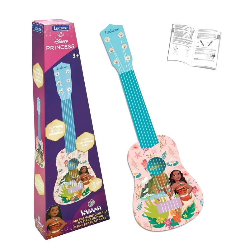 Moana My First Guitar – Soft Nylon-String Starter Guitar for Young Learners