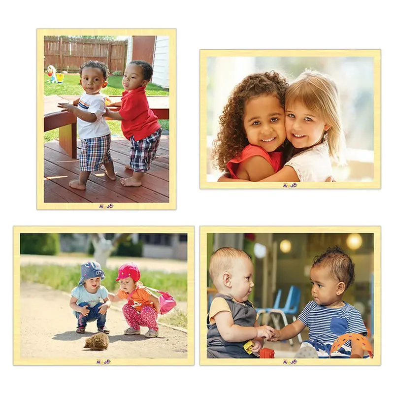MOJO Friends Forever Wooden Puzzle Collection – 4-Pack Assortment