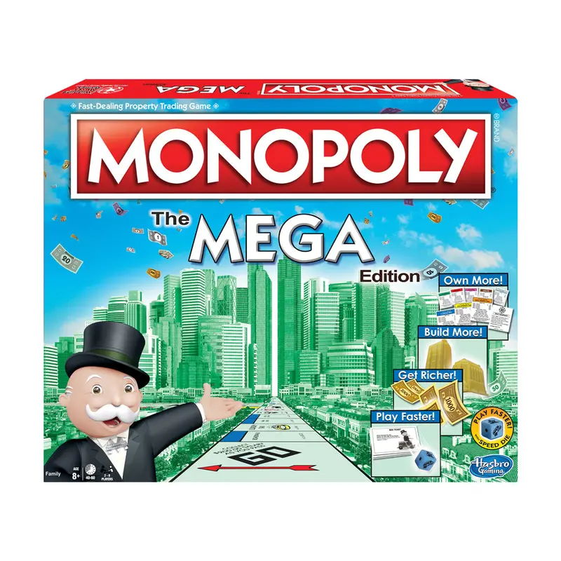 Monopoly The Mega Edition – High-Stakes Property Trading Board Game