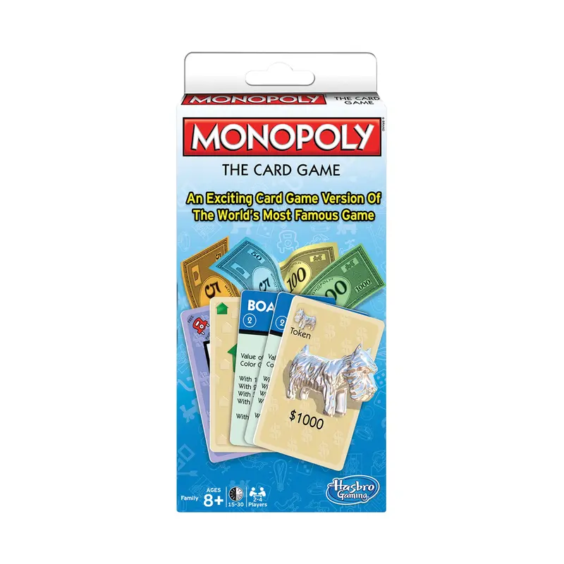 Monopoly: The Ultimate Card Game – Fast-Paced Property Trading Experience