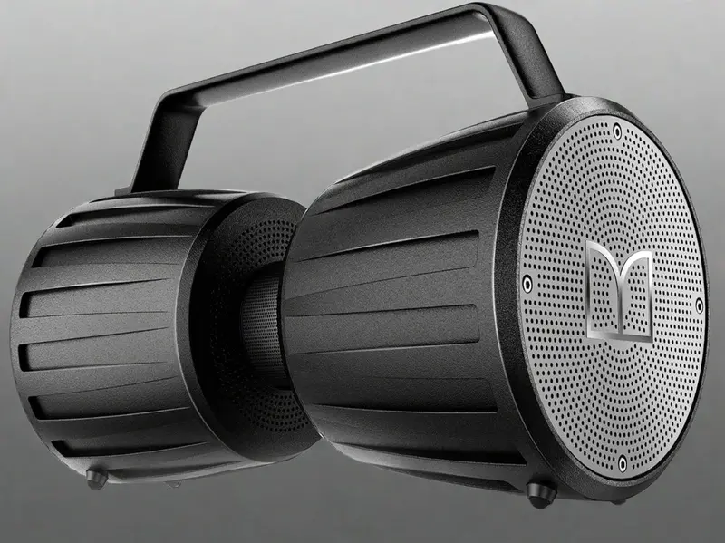 Monster Adventurer Force IPX7 Waterproof Bluetooth Speaker — 80W Output, 40-Hour Battery, Built-in Mic