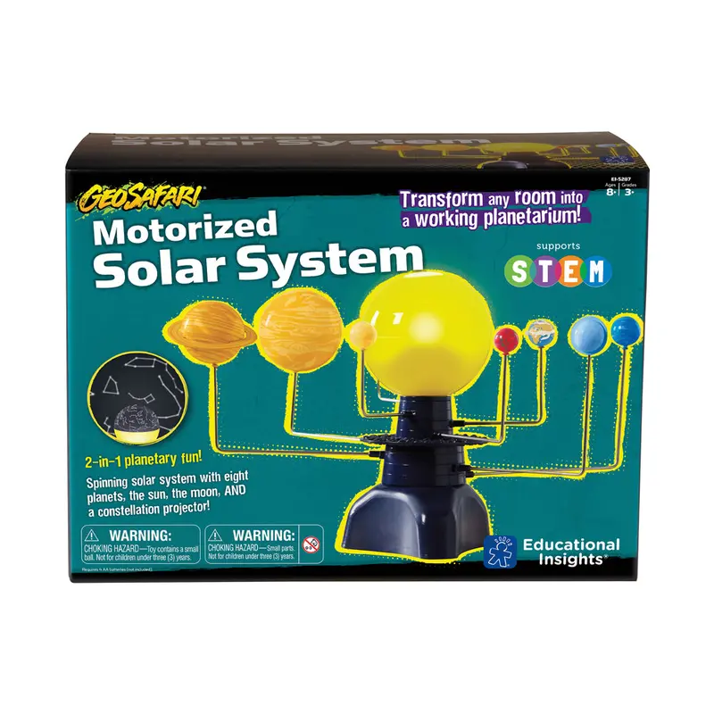 Motorized Solar System Science Kit – GeoSafari Learning Model by Educational Insights