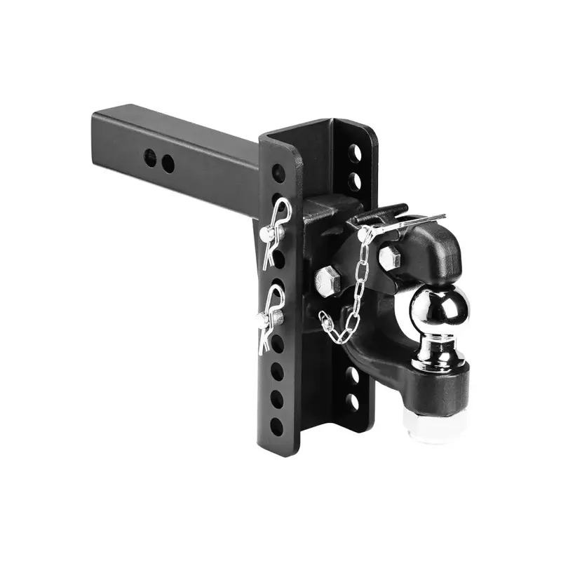 Multi-Function Pintle Hitch Combo – Includes 2-5/16″ Ball & Receives Lunette Rings up to 13,000 lbs PHC13K