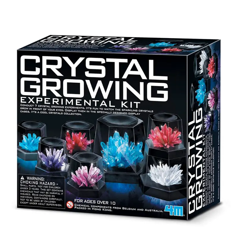 Multicolor Crystal Science Kit – Hands-On Mineral Growth Experiment
