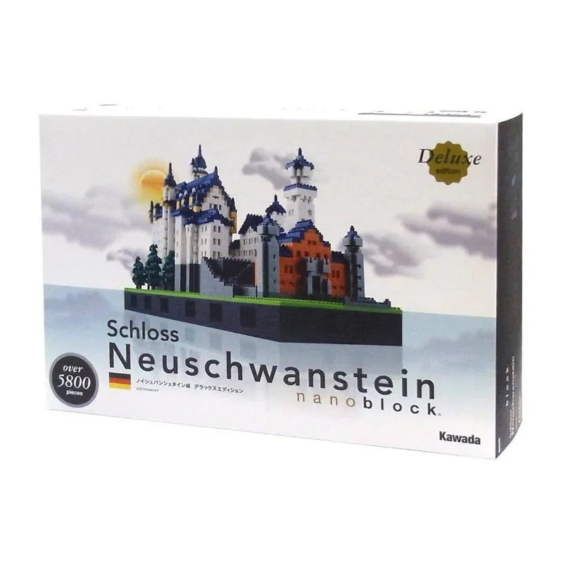 Nanoblock Schloss Neuschwanstein – 5,800-Piece Micro-Build Castle Set