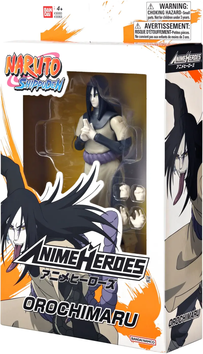Naruto Uzumaki 6.5-Inch Anime Heroes Action Figure by Bandai Namco