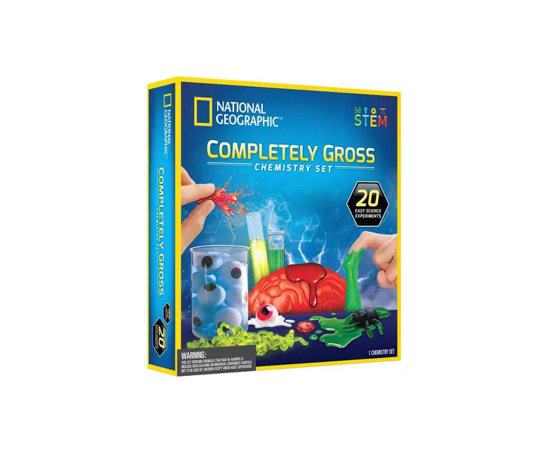 National Geographic Completely Gross Chemistry Lab – 10 Hands-On Experiments