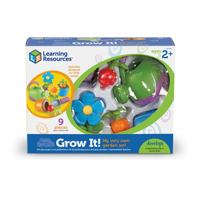 New Sprouts Grow It! – Garden-Themed Pretend Play Set for Early Learners