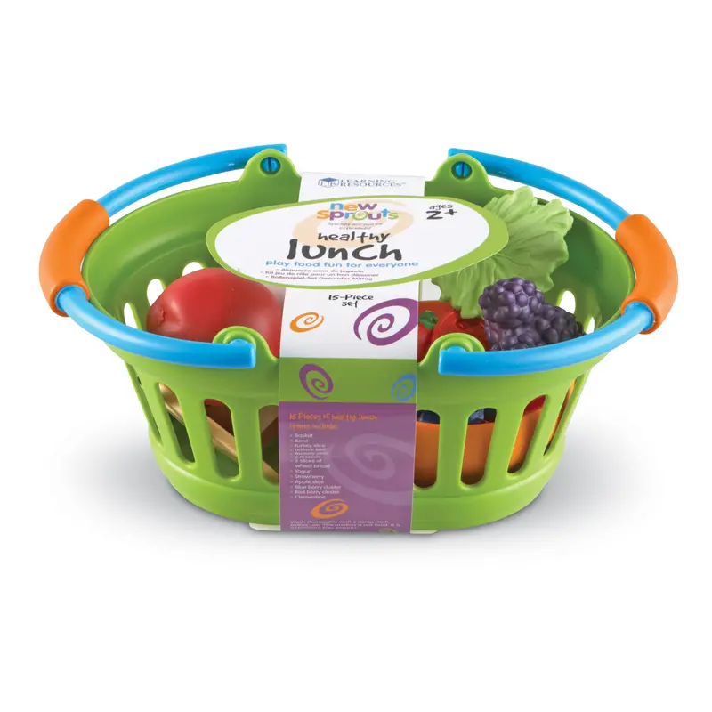 New Sprouts Lunchtime Playset – Nutritious Meal Role-Play Set for Toddlers