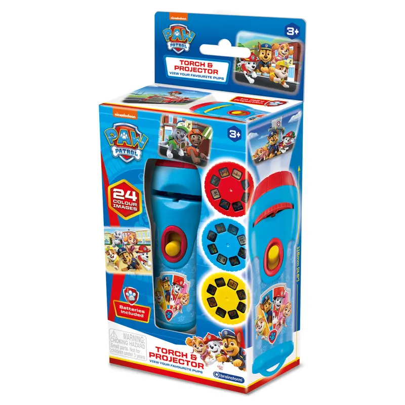 Nickelodeon PAW Patrol Projector Flashlight – Interactive Storytime Toy for Ages 3+