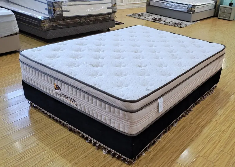 Night Star H8 Euro Top Gel Memory Foam Mattress – Cooling-Enhanced Plush Comfort Layer
