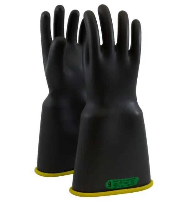 NOVAX Class 3 Rubber Gloves – 16 in Bell Cuff (Bulk/Yearly)